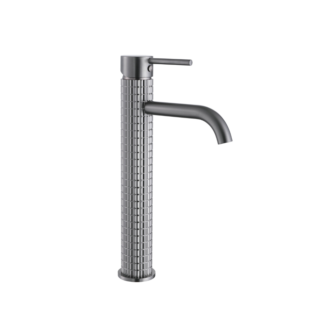 Robinet de lavabo haut Angelica - Gris gunmetal
