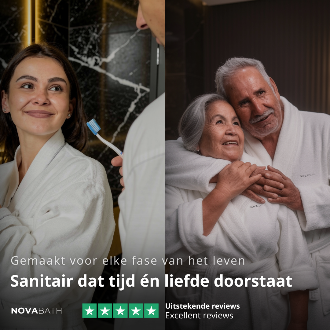 Opbouw badkraan Vero – Geborsteld goud - 21,6 × 24 × 19,5 cm