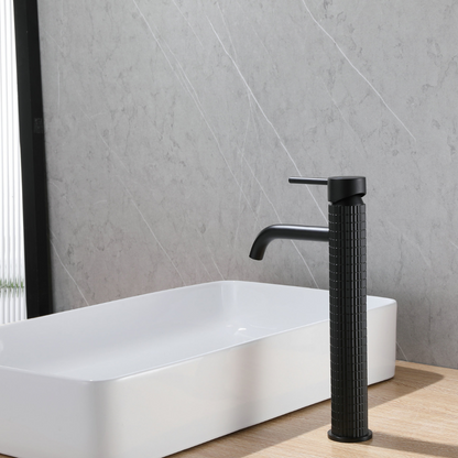 Hoge wastafelkraan Angelica - Matte black