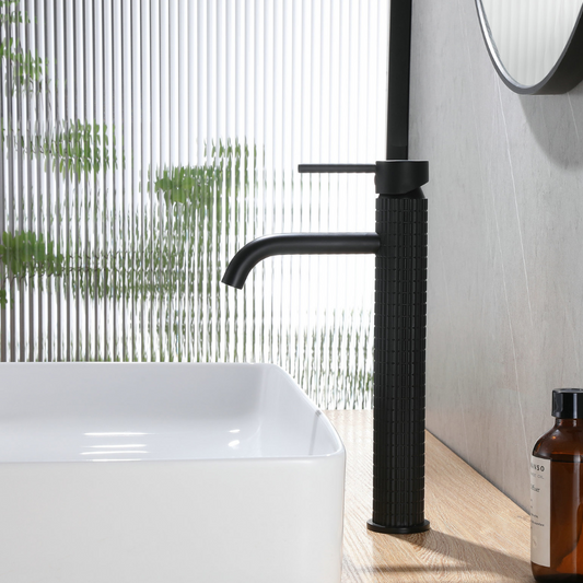 Hoge wastafelkraan Angelica - Matte black