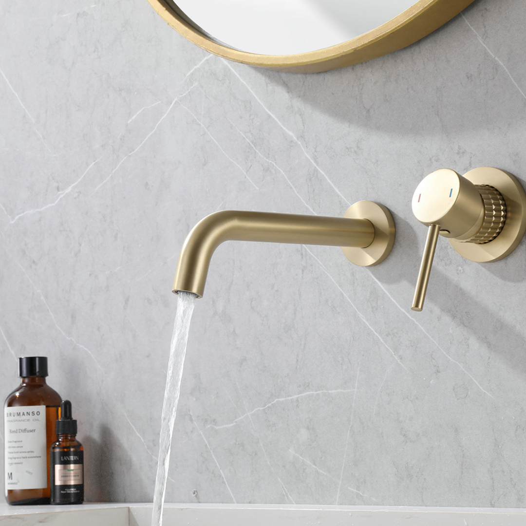 Inbouw wastafelkraan Angelica - Brushed gold