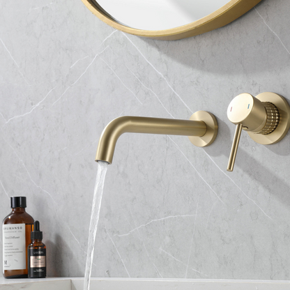 Inbouw wastafelkraan Angelica - Brushed gold