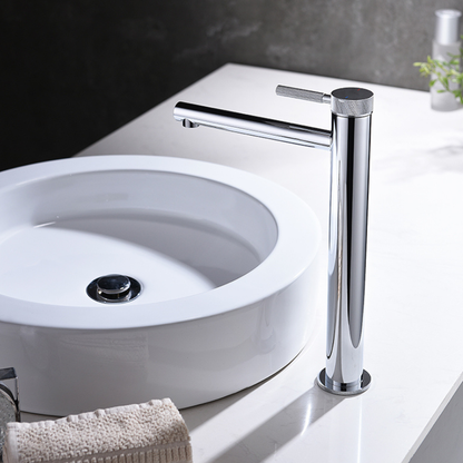 Hoge wastafelkraan Taylor - Chrome