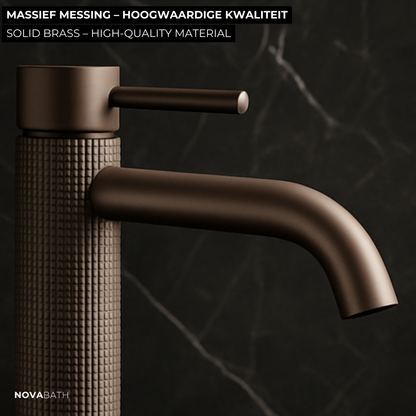 Opbouw wastafelkraan Angelica - Brushed rose gold