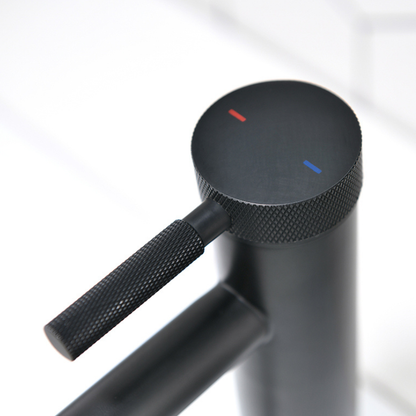 Mitigeur lavabo encastré Taylor - Noir mat