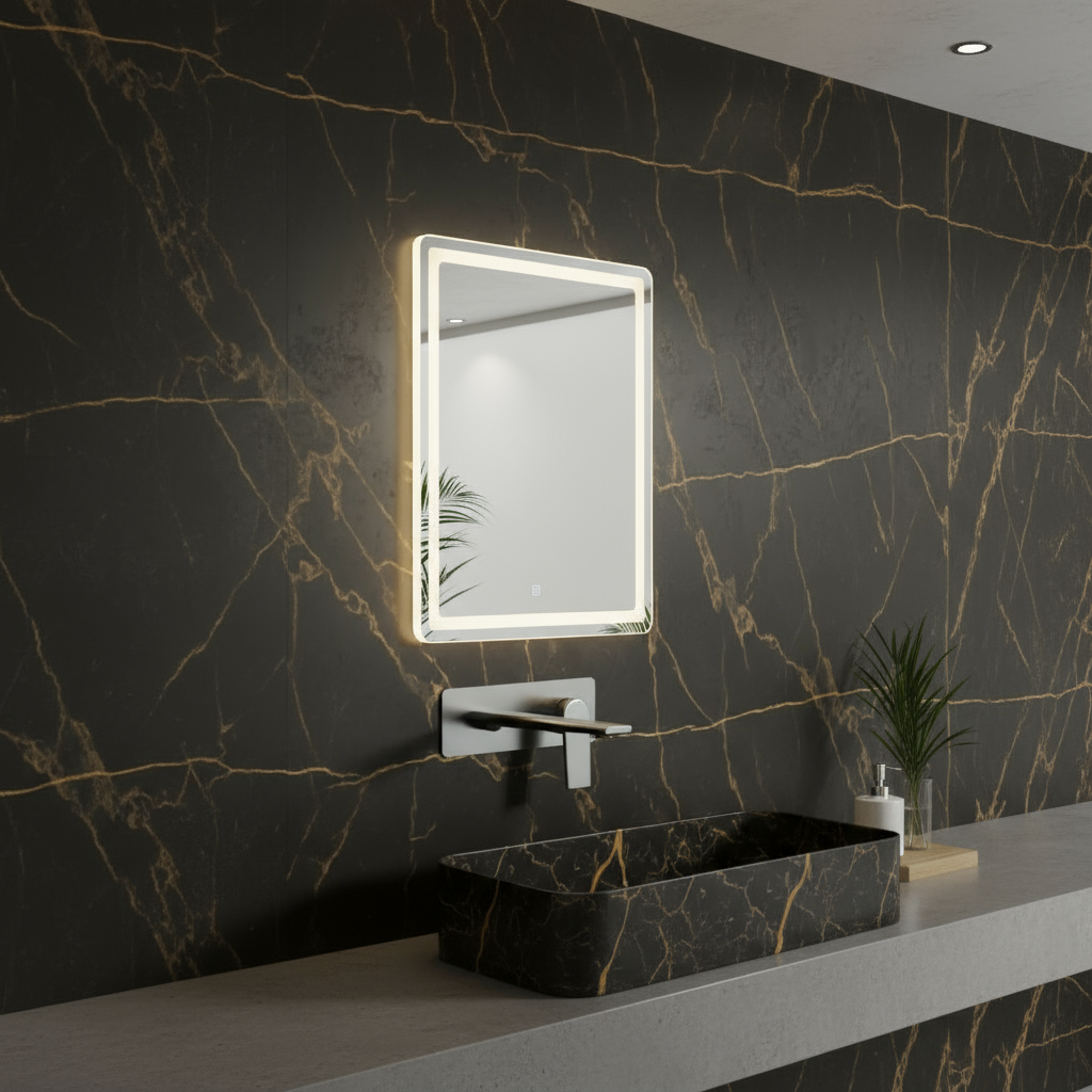 Inbouw wastafelkraan Diego  – Gunmetal grey - 22,5 × 11 × 20 cm