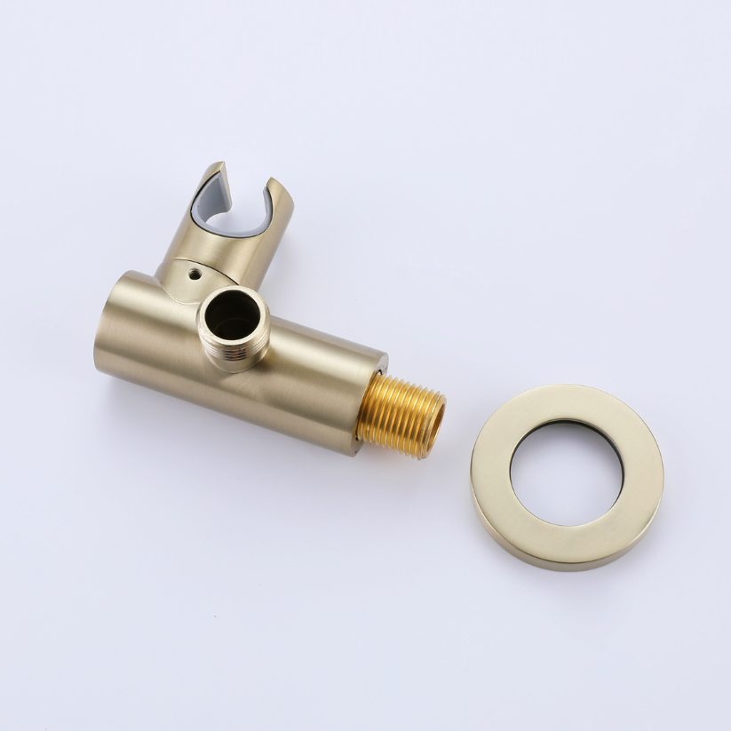 Inbouw Regendoucheset Vincent – Staafhanddouche – Brushed Gold