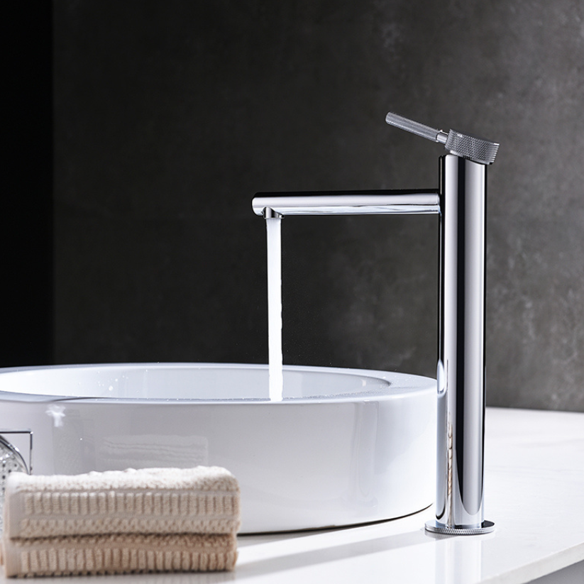 Hoge wastafelkraan Taylor - Chrome