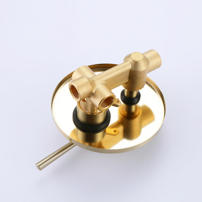 Inbouw Regendoucheset Vincent – Staafhanddouche – Brushed Gold