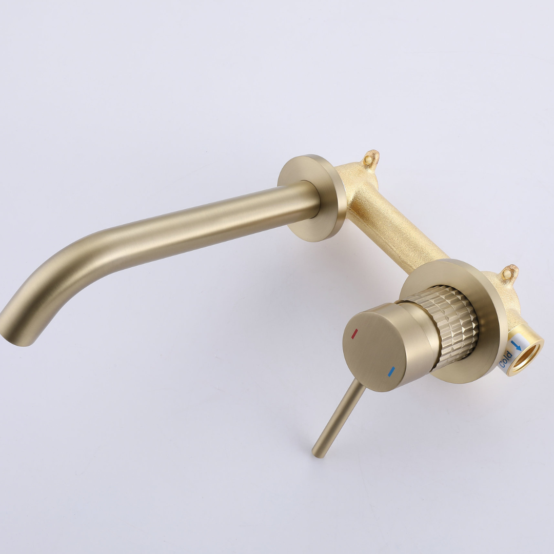 Inbouw wastafelkraan Angelica - Brushed gold