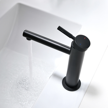 Mitigeur lavabo encastré Taylor - Noir mat