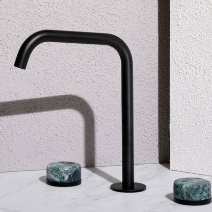 Robinet encastré – Sorrento – Verde Alpi – Nickel brossé