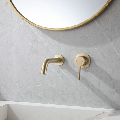 Inbouw wastafelkraan Angelica - Brushed gold