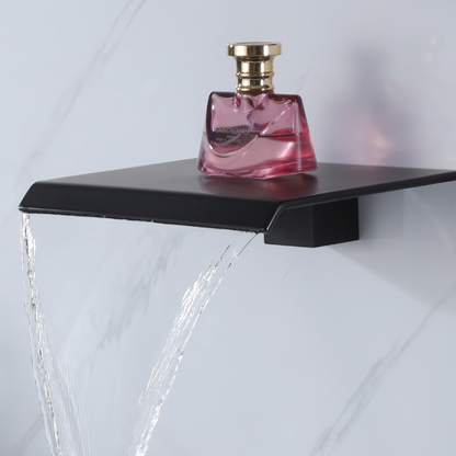 Inbouw wastafelkraan Louise - Mat zwart