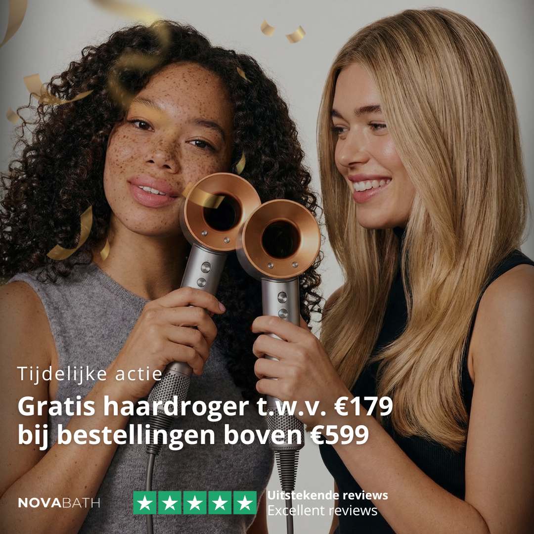 Robinet de bain indépendant Lisandro – Sortie d'eau en cascade – Or brossé