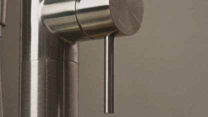 Staafhanddouche met glijstang Capri - Graphite
